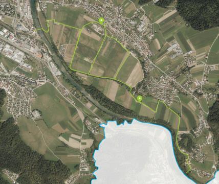 Trasa kolesarske poti